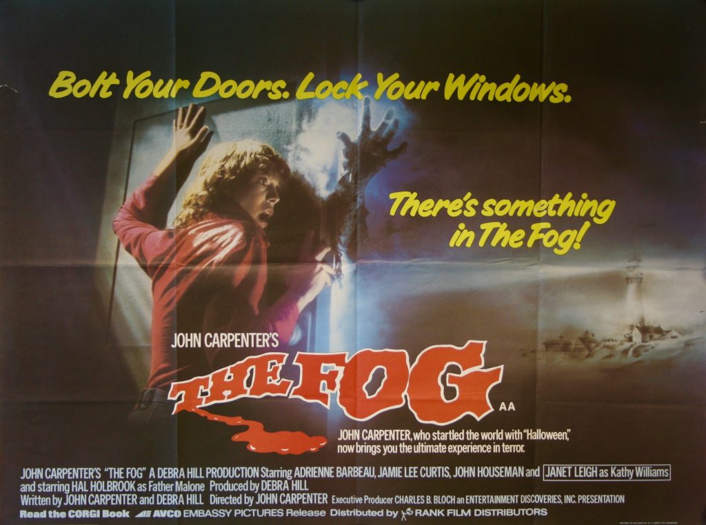 Movie poster of The Fog 1980