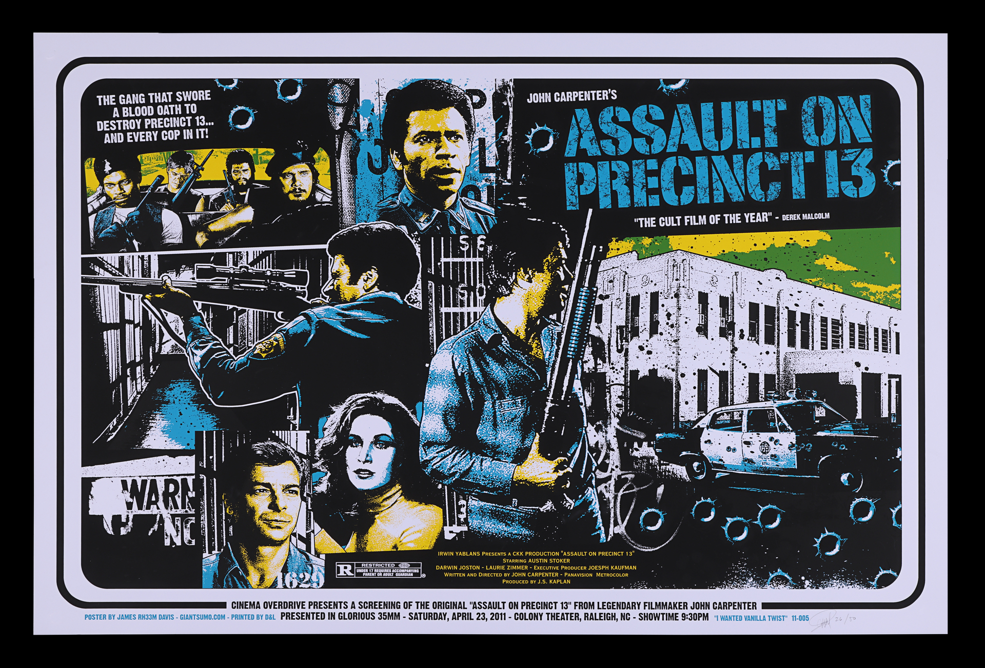 Movie Poster for Assault on Precinct 13