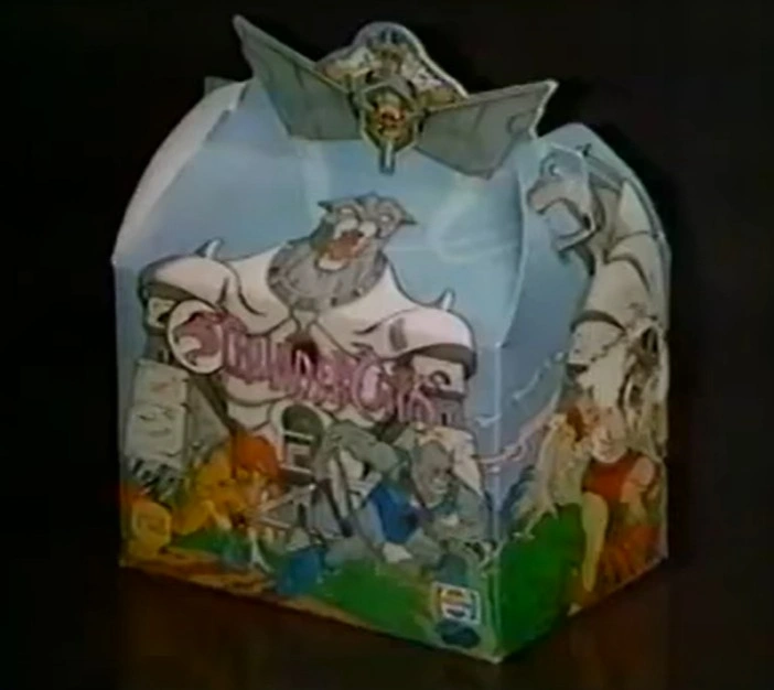 Burger King Thunder Cats meal box art - Panthro
