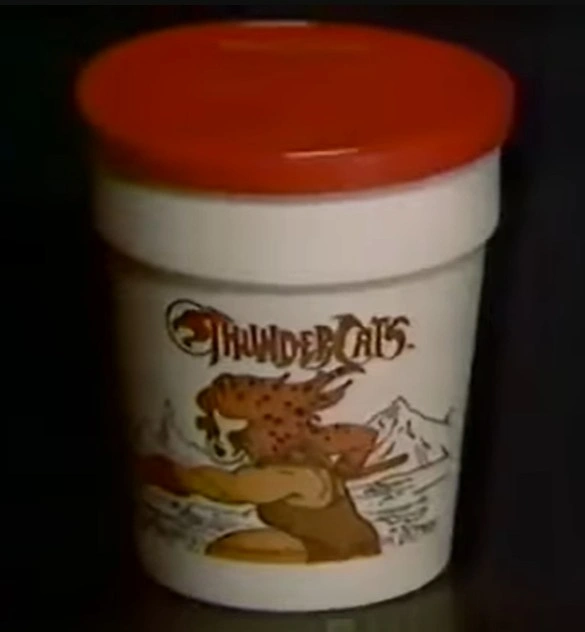 Burger King Thunder Cats meal toy - cup
