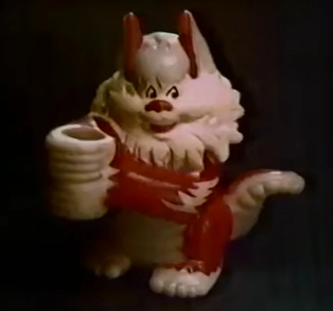 Burger King Thunder Cats meal toy - Snarf straw holder