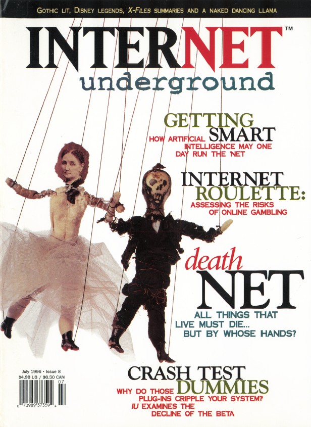 Internet Underground magazine - Issue 8 - 1996